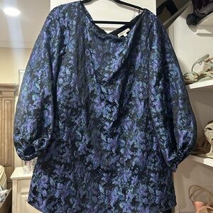 Asymmetrical shoulder bubble dress, no tags but never worn